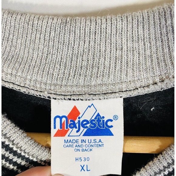 Vintage Pittsburgh Steelers NFL Jacket Majestic Large Snap Retro 90s 80s Retro - Picture 5 of 9